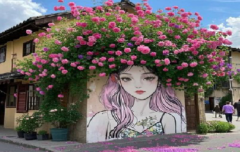 龙里怎么设计网红打卡墙绘