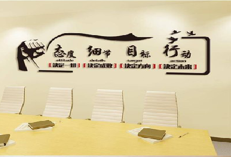 龙里企业文化墙主要展示什么？