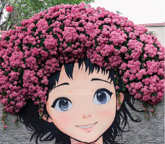 龙里墙体彩绘-网红墙打卡