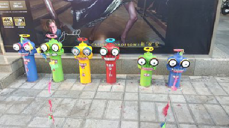 龙里商业区彩绘