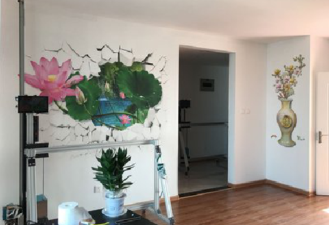 龙里墙体彩绘相比墙纸的优势。