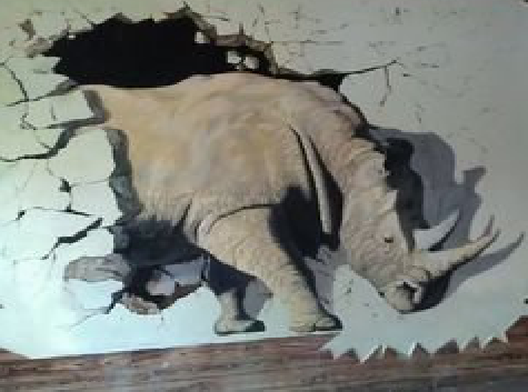 龙里在墙绘中，如何绘制3D效果？