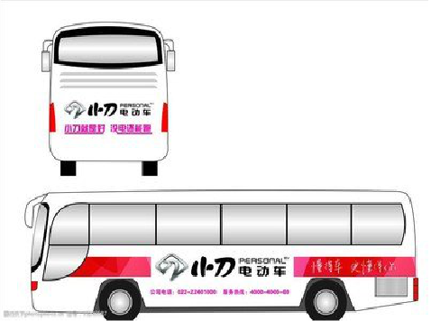 龙里公交车身贴如何完美贴合？